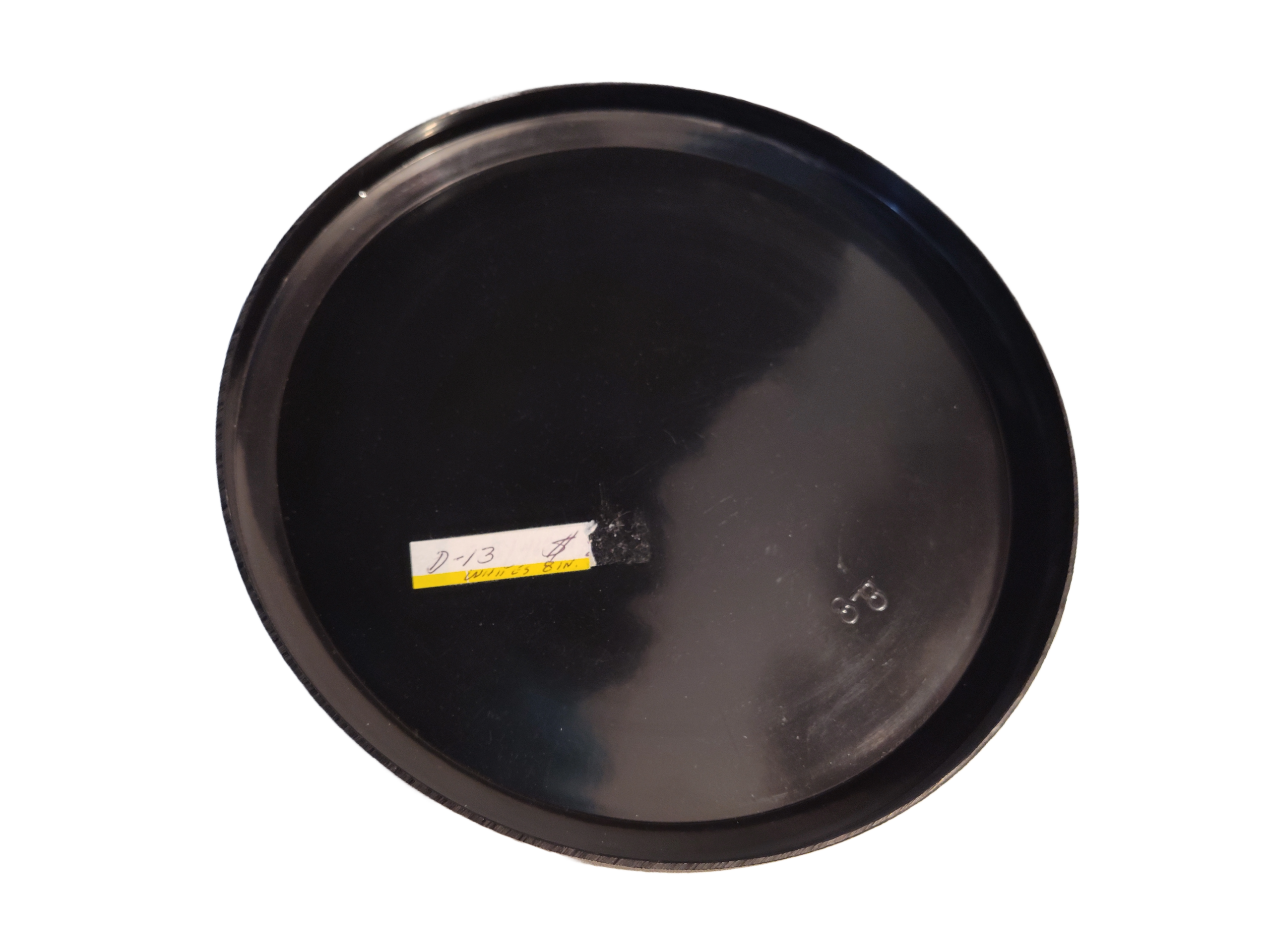 Whites 8" Round Black coil cover available at Ok John Metal Detectors