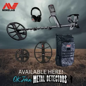 Minelab Equinox 900 Metal Detector with 6 and 15 EQX Coils and Minelab Backpack