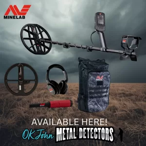 Minelab Manticore Metal Detector with Pro-Find 40, M9 Coil & Backpack