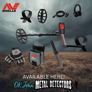 Minelab Vanquish 460 Multi-IQ Waterproof Metal Detector with Adventure bundle