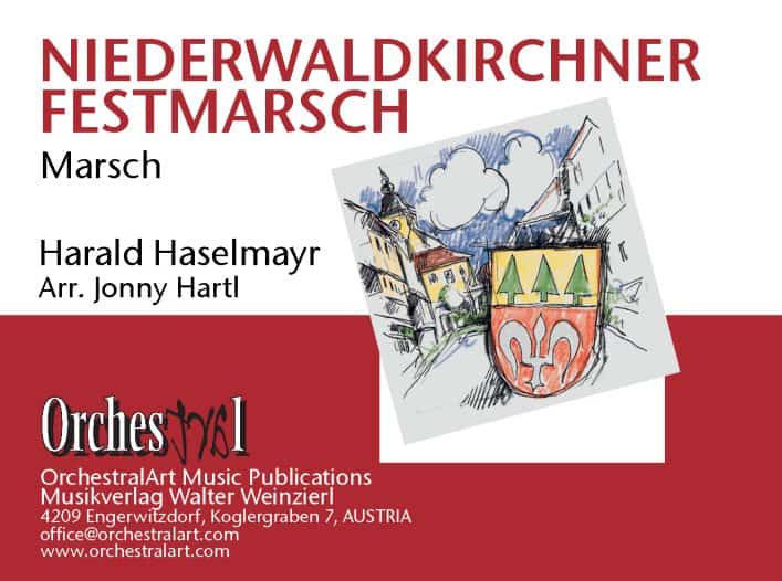 Harald Haselmayr - Niederwaldkirchner Festmarsch - Partitur PDF