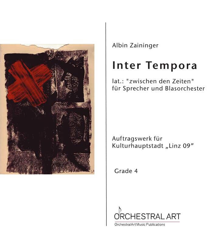 Albin Zaininger - Inter tempora - Partitur PDF