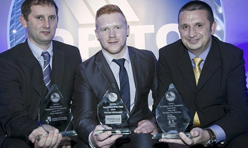 Peter Hall industry recognition award