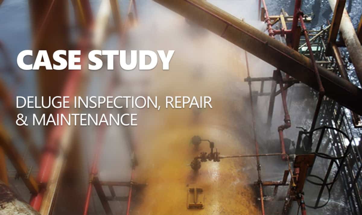 Deluge system inspection and maintenance case study