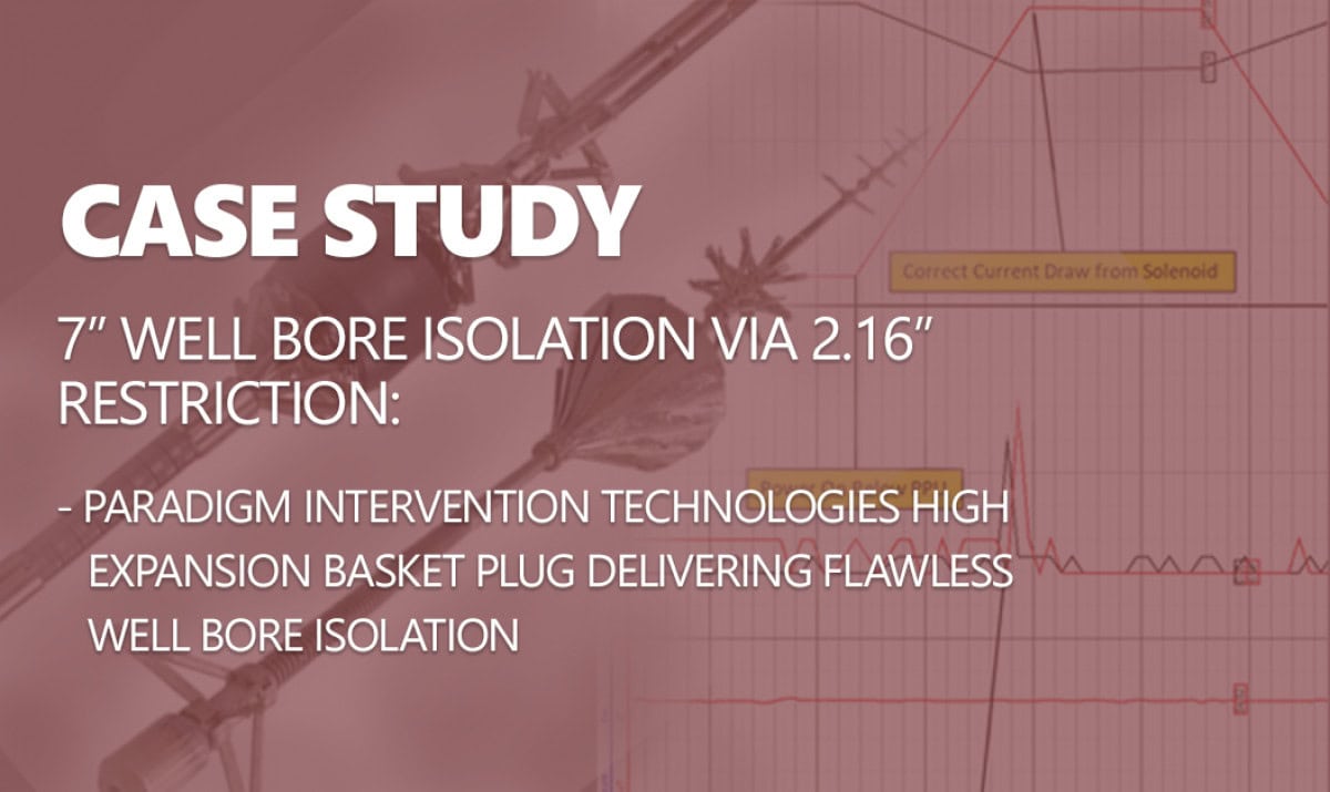Wellbore isolation intervention case study