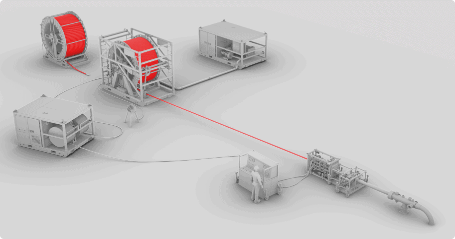 Pipeline cleaning forcing system for blockage remediation