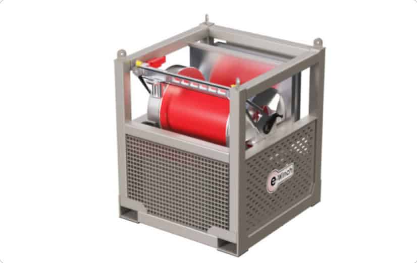 E10 single drum e-Winch system for offshore well intervention