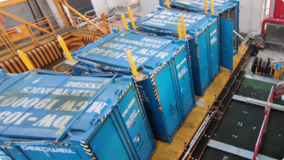 Offshore equipment and containerized industrial technology solutions