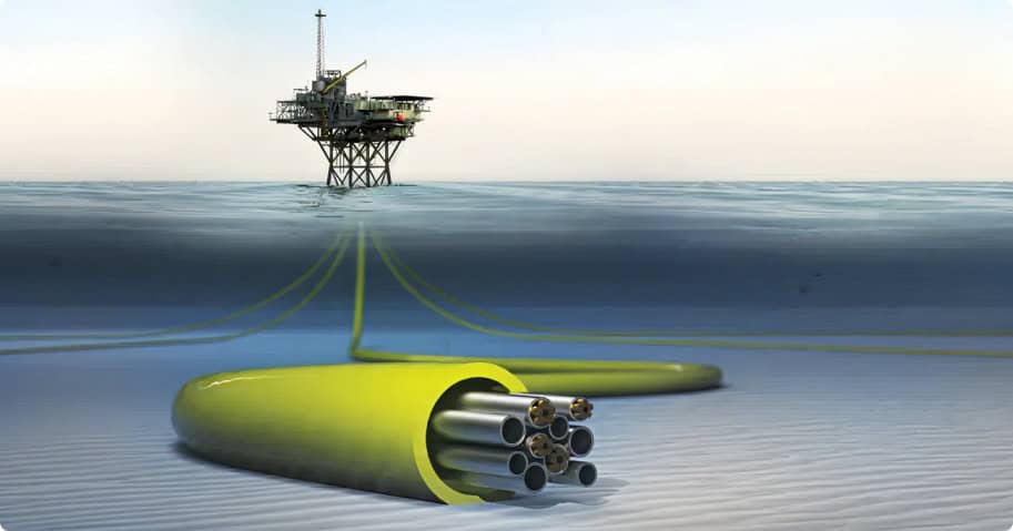 Offshore platform supporting subsea production enhancement operations