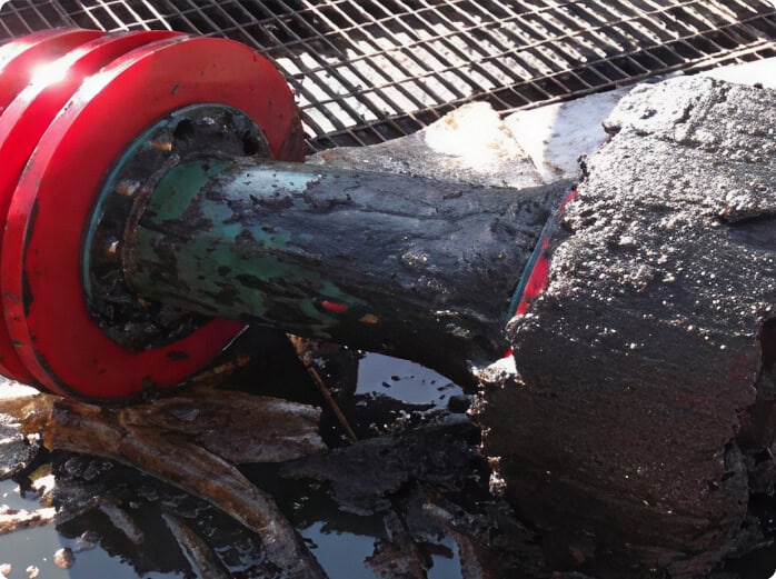 Stuck pig blockage inside pipeline during remediation operation