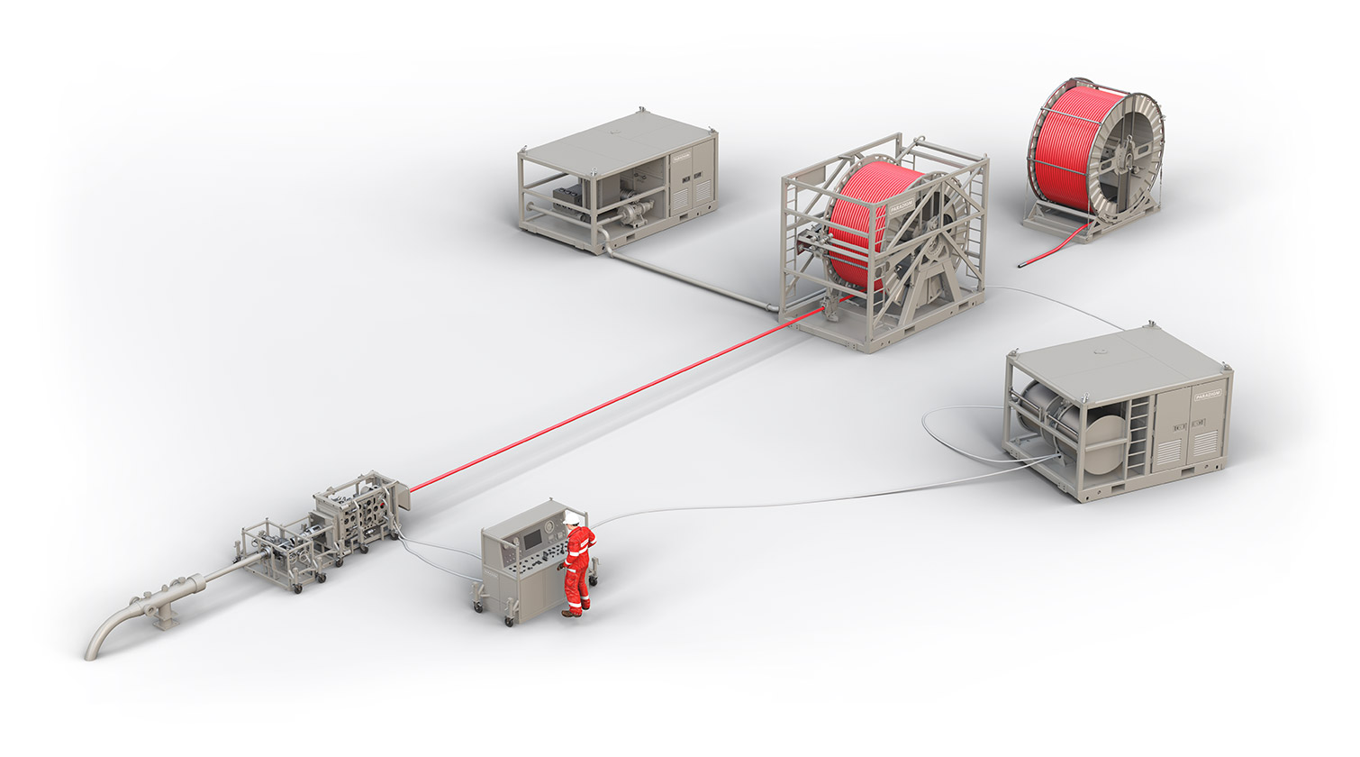 Paradigm Flexi-Coil system overview render