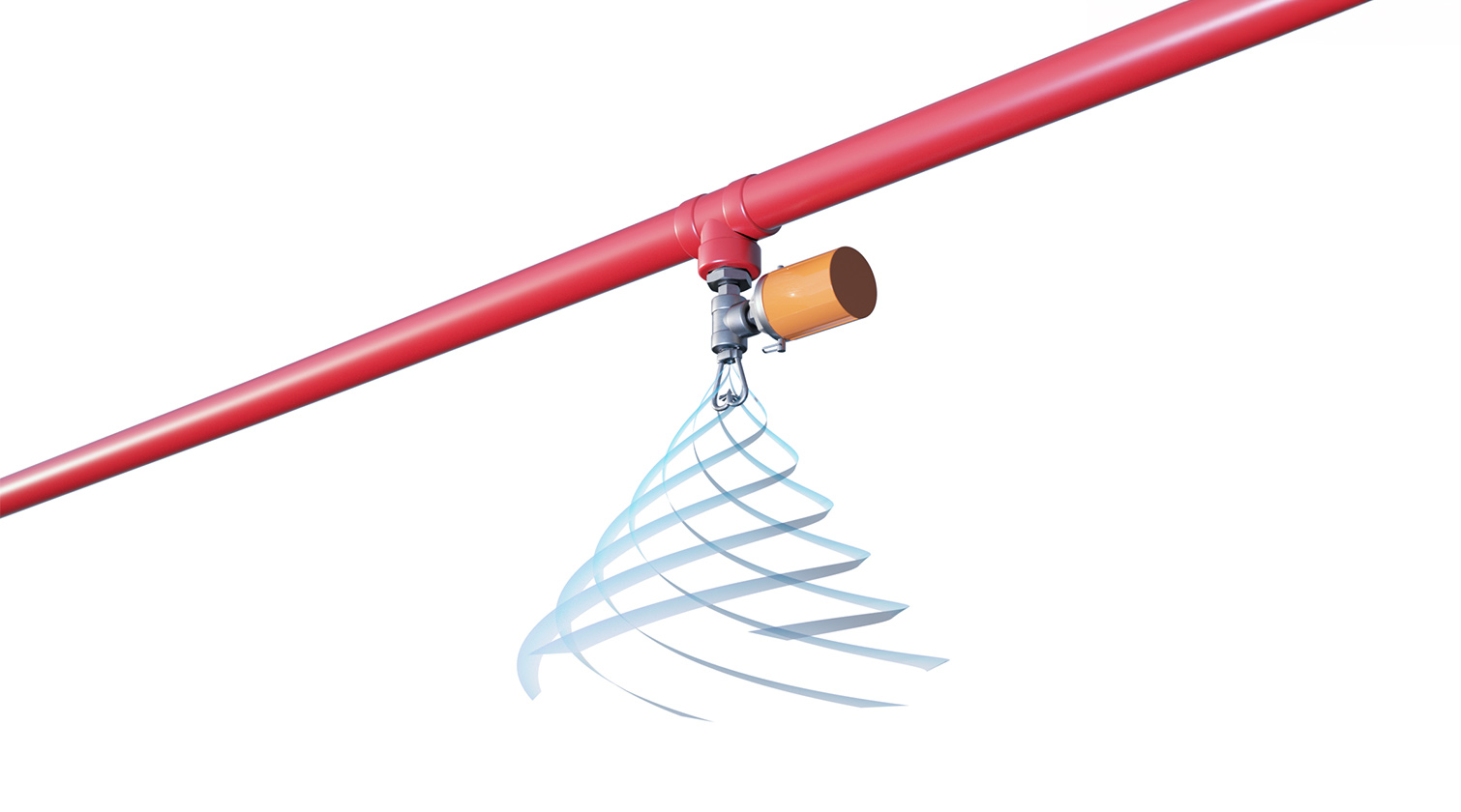 Paradigm Dry-Flo nozzle and sensor technical render