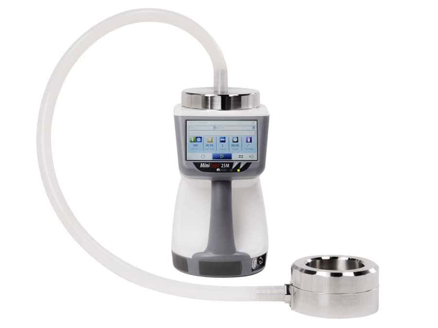 MCM with BCSS minicapt mobile with Biocapt stainless steel from Particle Measuring Systems