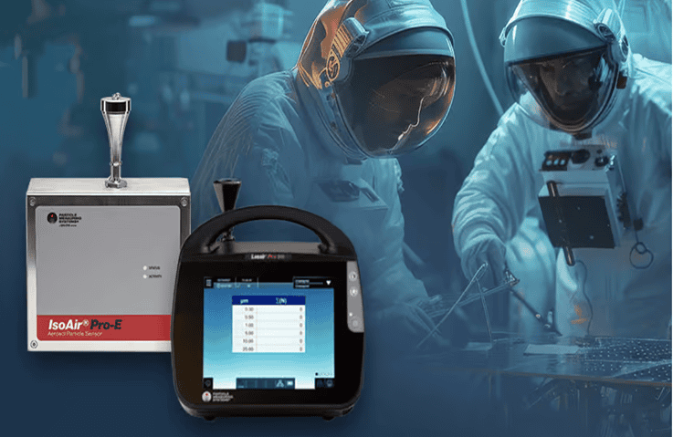 Particle counting for aerospace from Particle Measuring Systems