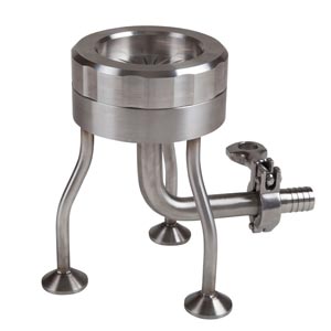 isolator kit with biocapt stainless steel microbial impactor