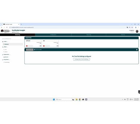 FacilityNet FMS software dashboard