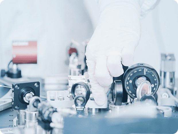Carousel of particle counters and environmental monitors for cleanroom and contamination control.