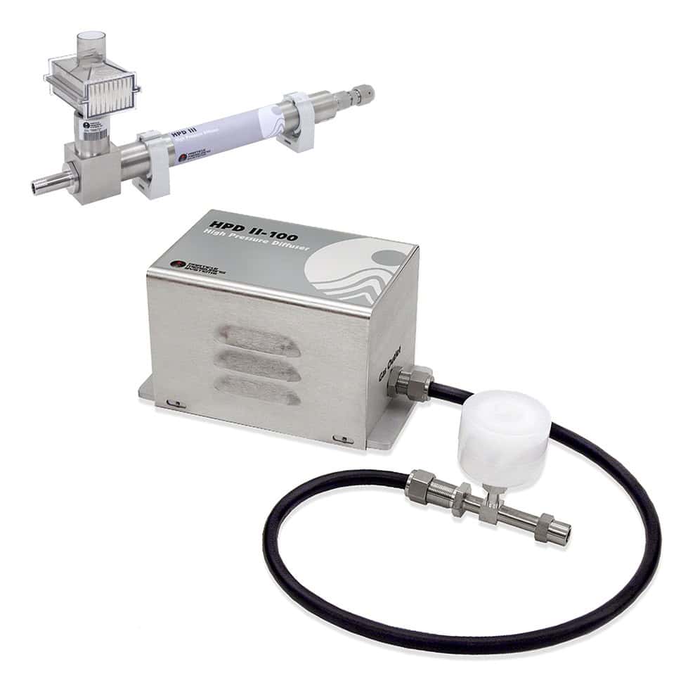 Gas particle counters HPD II and HPD III for air and microbial compressed gas