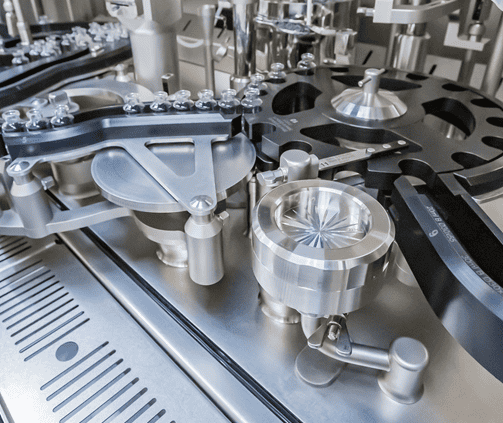 biocapt stainless steel on filling line at Argonaut
