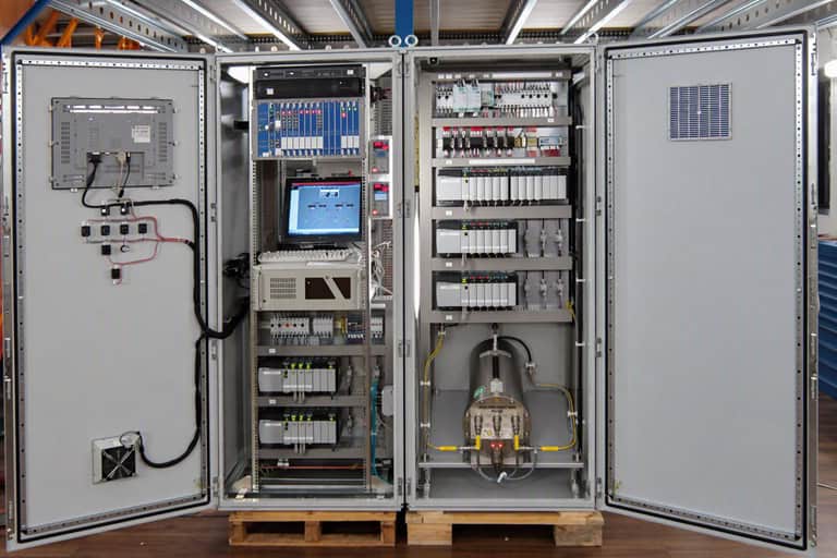 gas particle monitoring with HPGP in cupboard