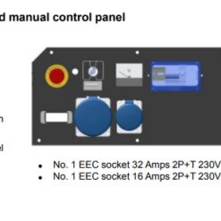 Alternative view of Mase PD 10 S | 9,3 kVA Diesel Aggregaat - 230V
