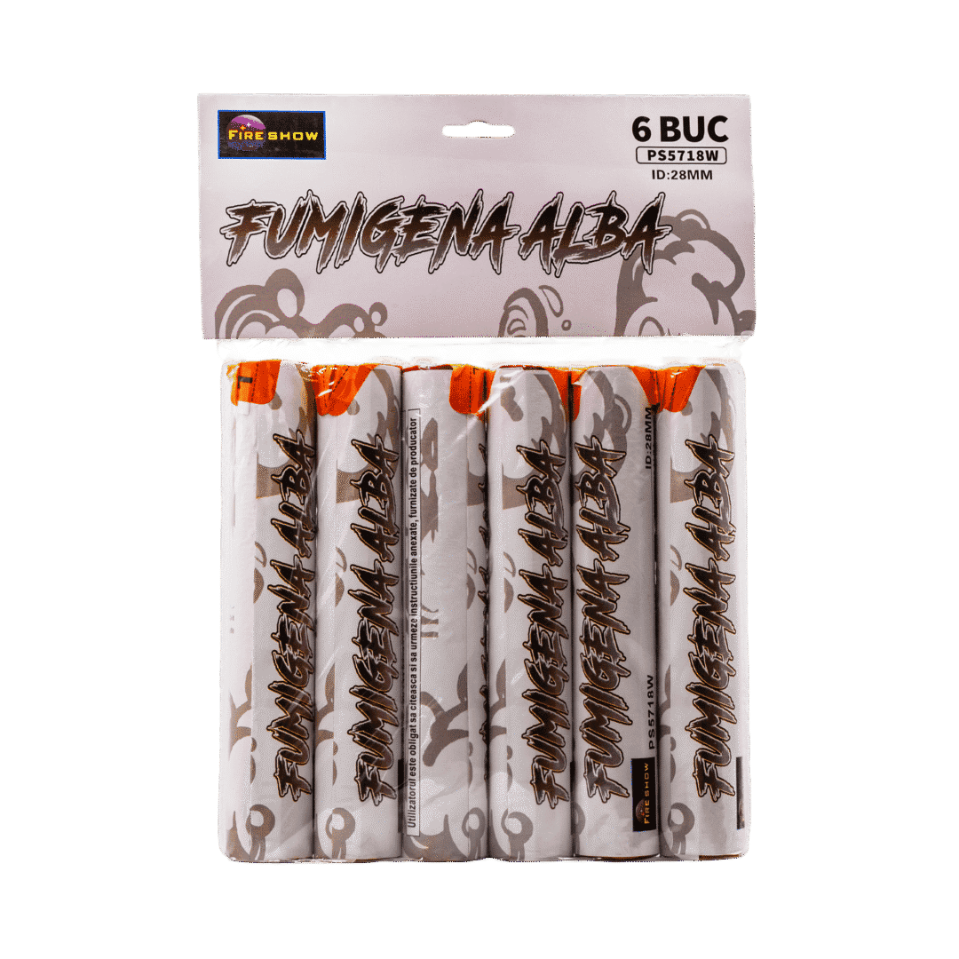 Set 6 Fumigene albe - imagine 1