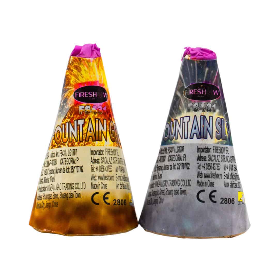 Vulcan Gold&Silver Fountain - imagine 2
