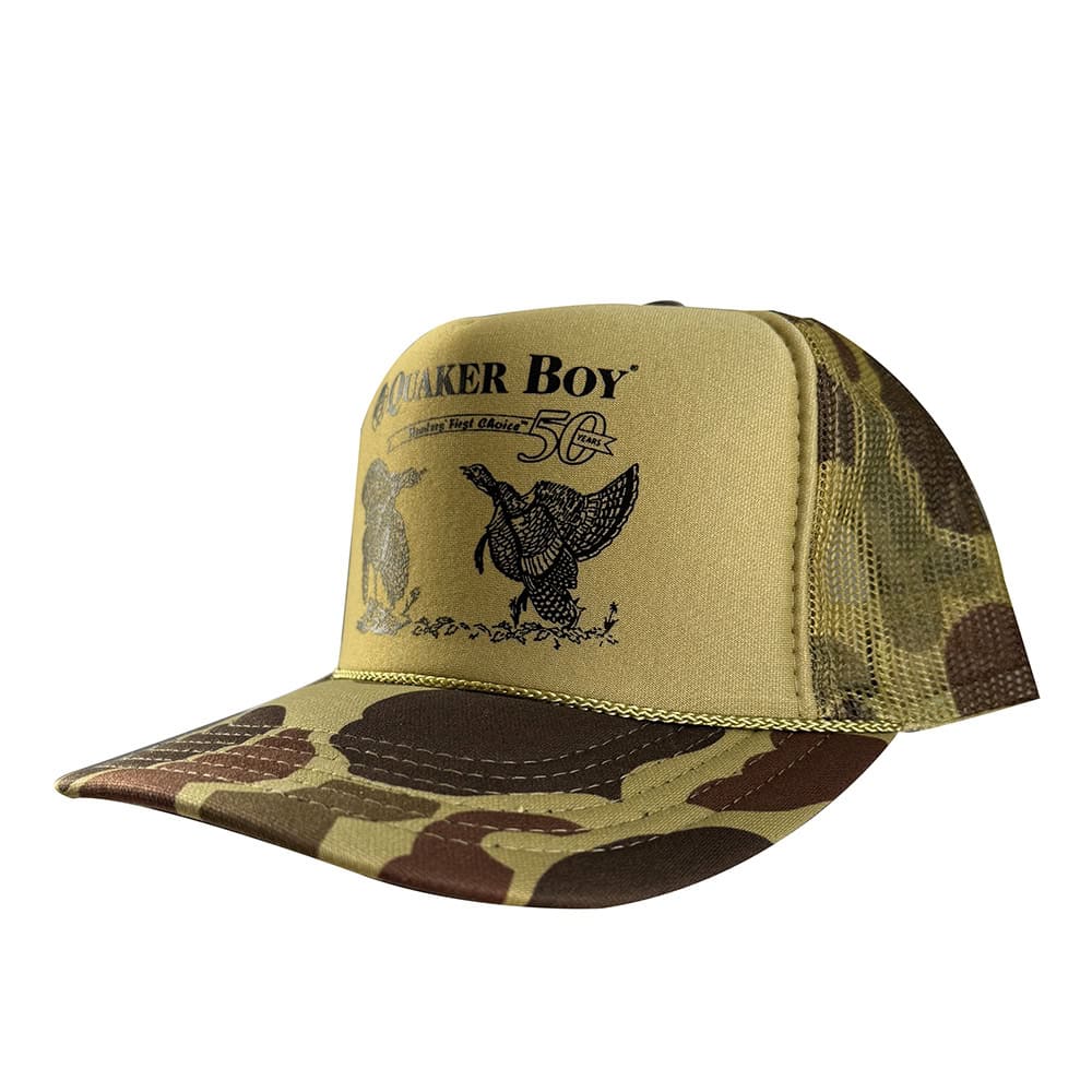 Quaker Boy - 50 Year Fighting Gobbler Hat