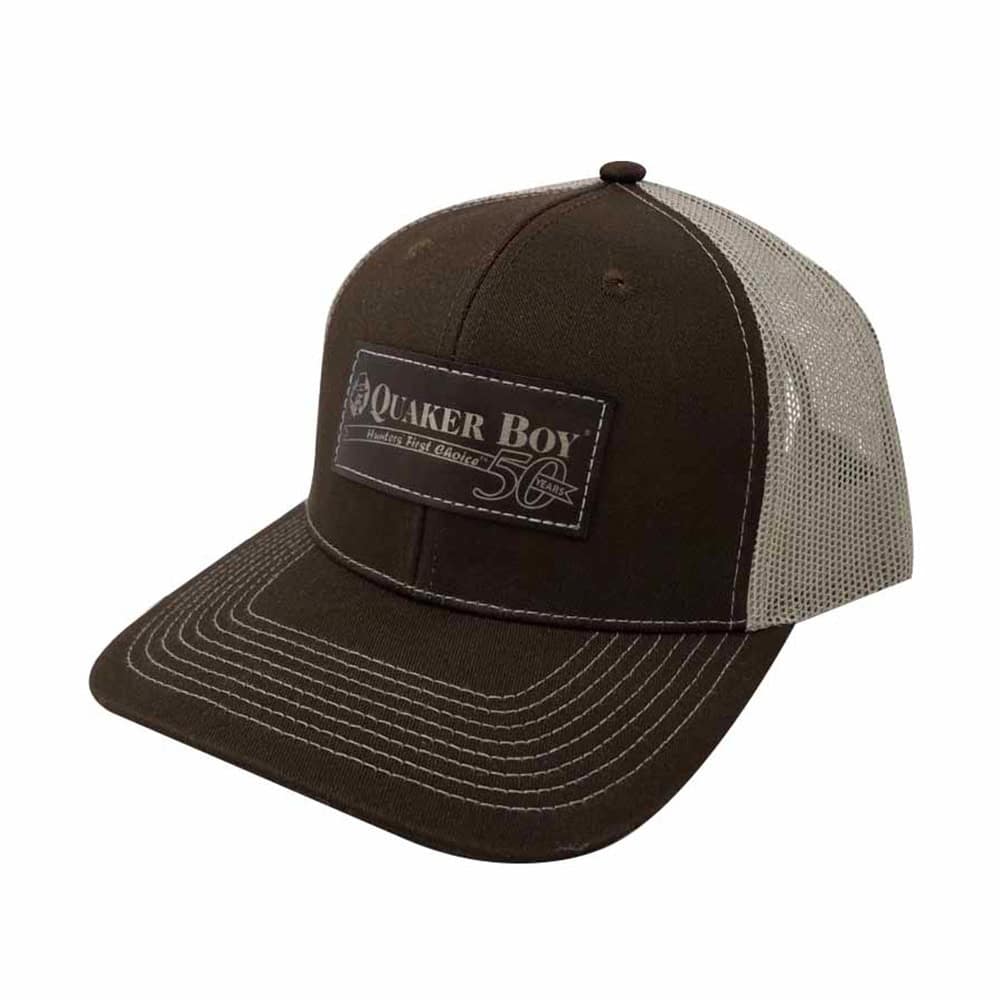 Quaker Boy - 50 Year Brown Patch Hat