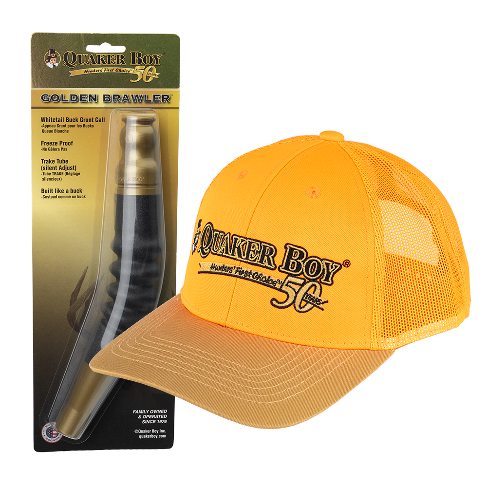 Package Hat and Golden Brawler