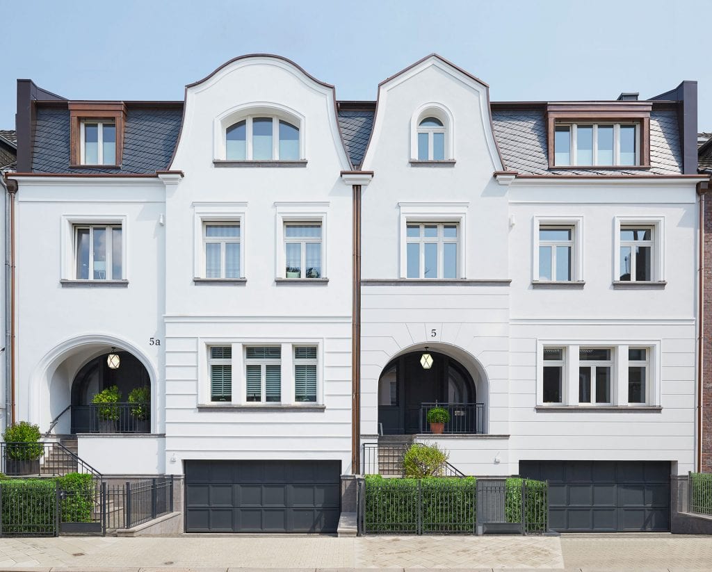 Duesseldorf-Oberkassel Carmenstrasse Strassenansicht