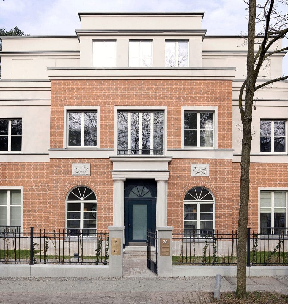 Fassade Menzelstraße Berlin-Grunewald