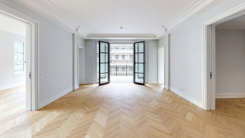 Wohnungsansicht neues Apartment Emser Strasse