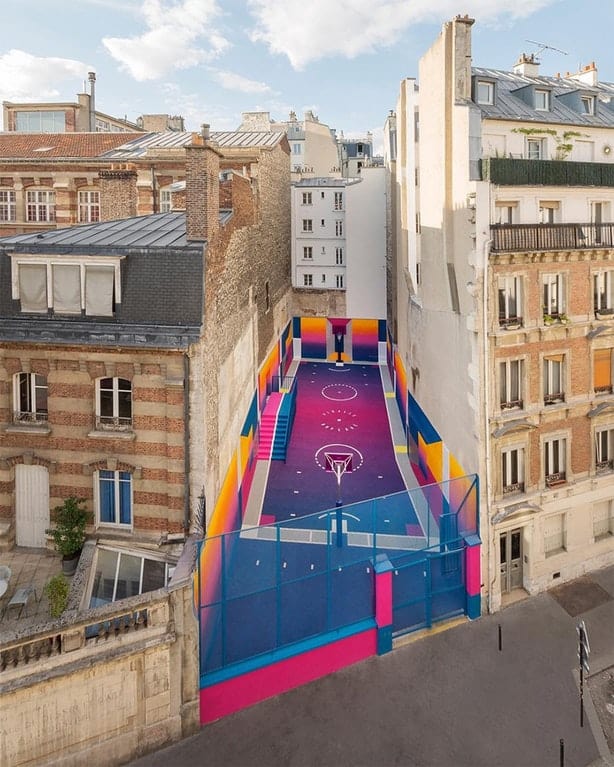 Jugar al basket en Paris