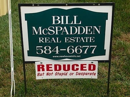 Neither stupid nor desperate seller