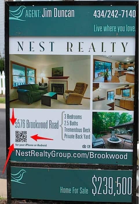 Trying QR Codes on our new listings