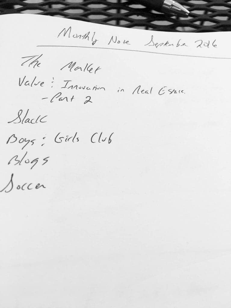 Monthly Note – Market, Slack, & Soccer