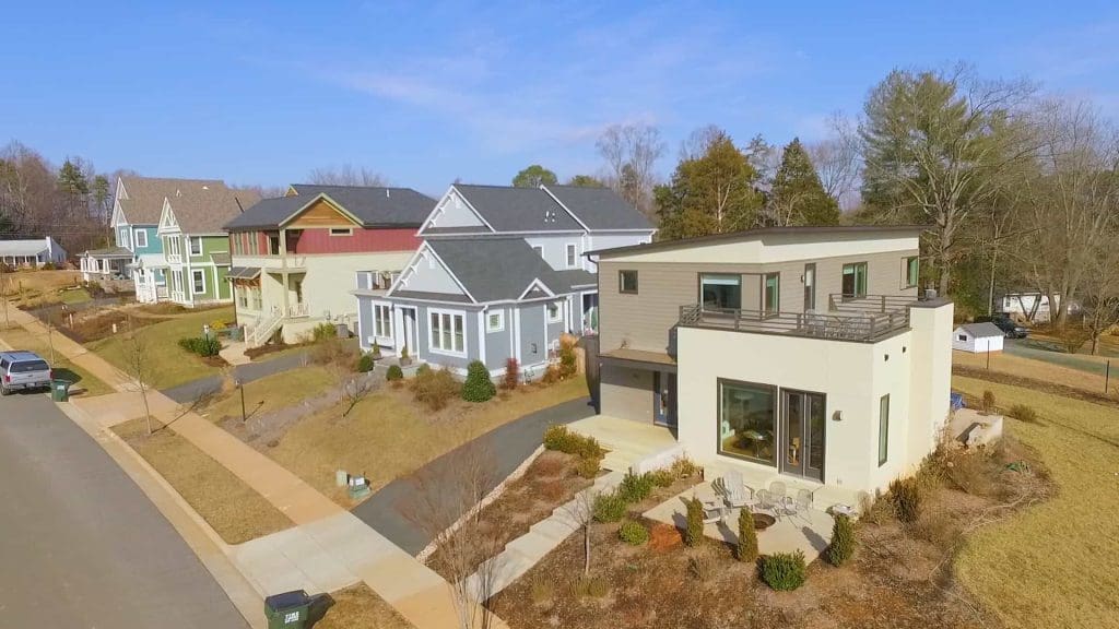 Lochlyn Hill neighborhood in Charlottesville – New Construction with Character