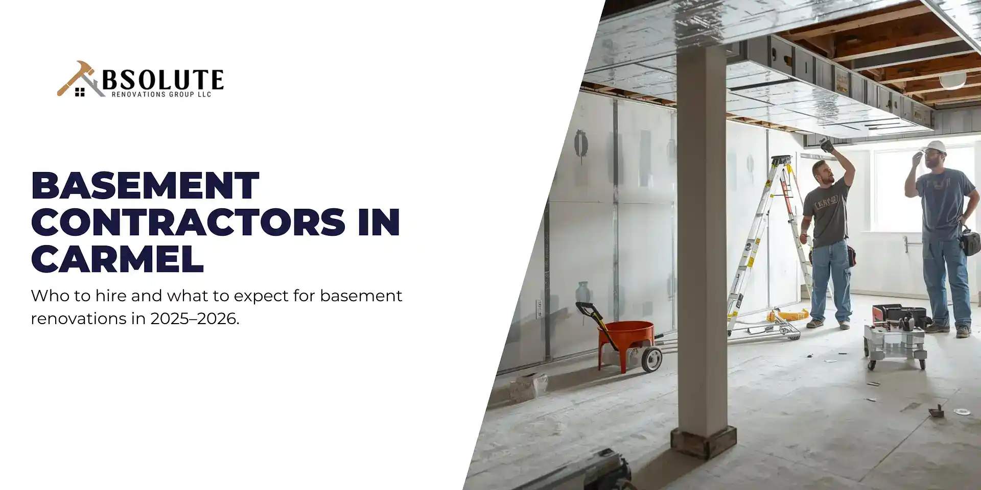 Basement finishing contractors serving Carmel Indiana