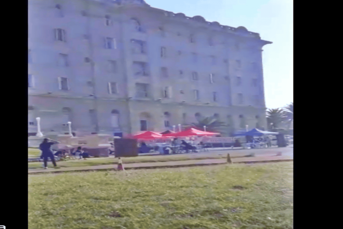 VIDEO: así se prepara el primer día de filmación en Piriápolis de la serie El Presidente