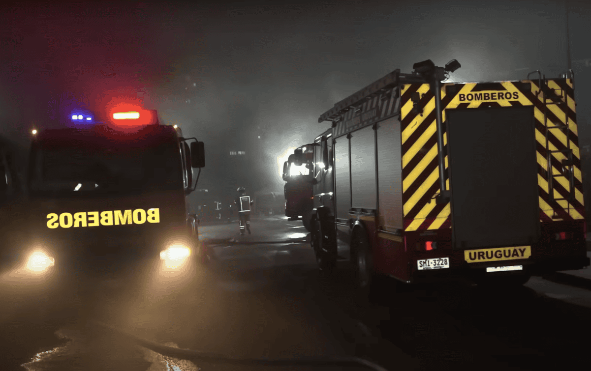 Dos personas murieron en un incendio ocurrido en una vivienda de Maldonado
