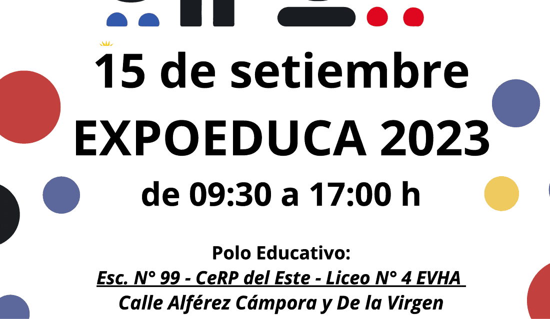 El viernes se realiza la Expoeduca en Maldonado