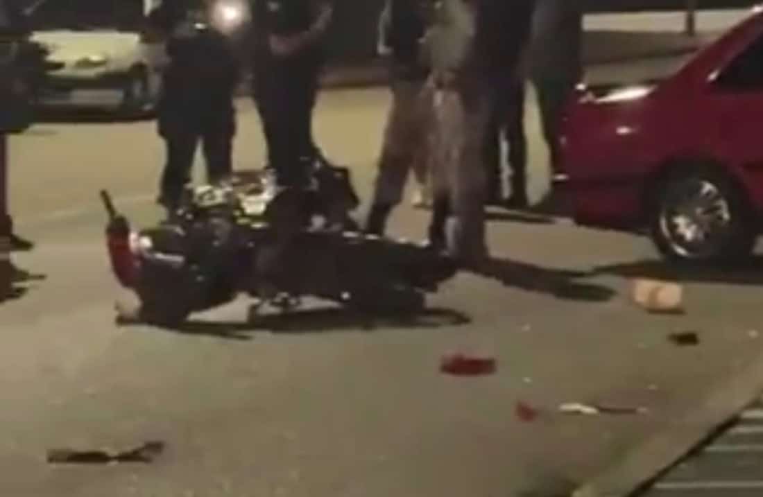 Trágico accidente en Punta del Este: motociclista embarazada pierde a su bebé