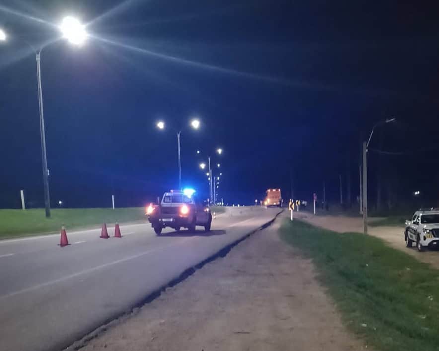 Tragedia en ruta 5: ciclista murió tras ser embestido por un ómnibus