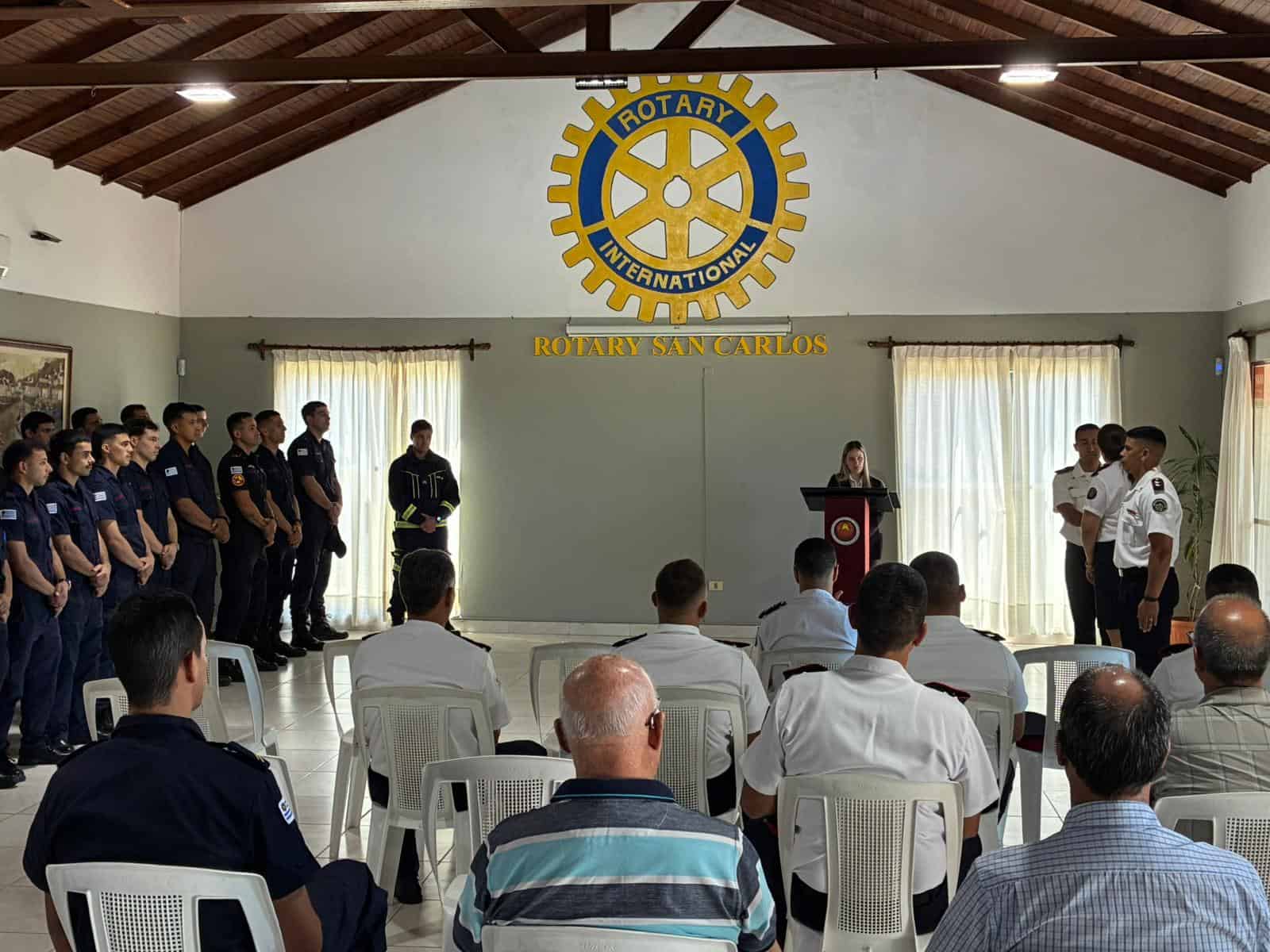 Cambios en Bomberos de San Carlos: asume Gabriel Rivero