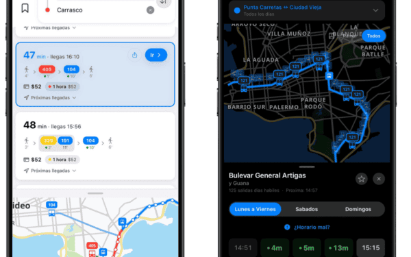 Esta aplicación está revolucionando la manera de usar el transporte público en Montevideo y Maldonado