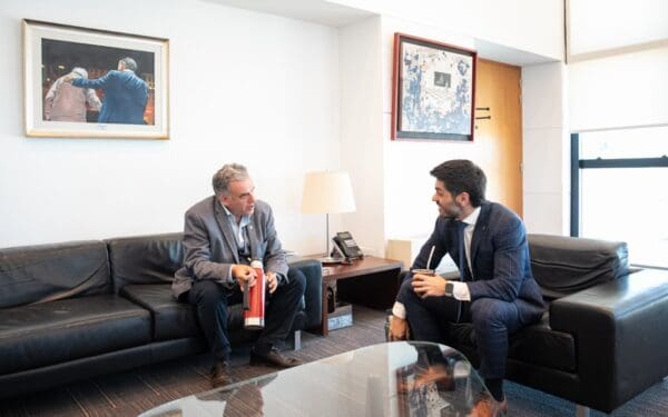 Orsi recibió a referentes políticos previo a la Asamblea de la ONU