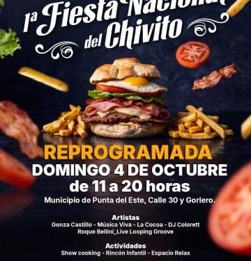 Fiesta Nacional del Chivito se reprogramó para el domingo 4 de octubre
