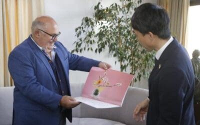 Abella recibió al cónsul de Japón, quien ponderó el turismo local