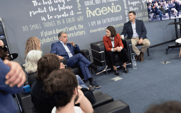 Presidente Orsi recorrió el LATU y la incubadora Ingenio en Montevideo